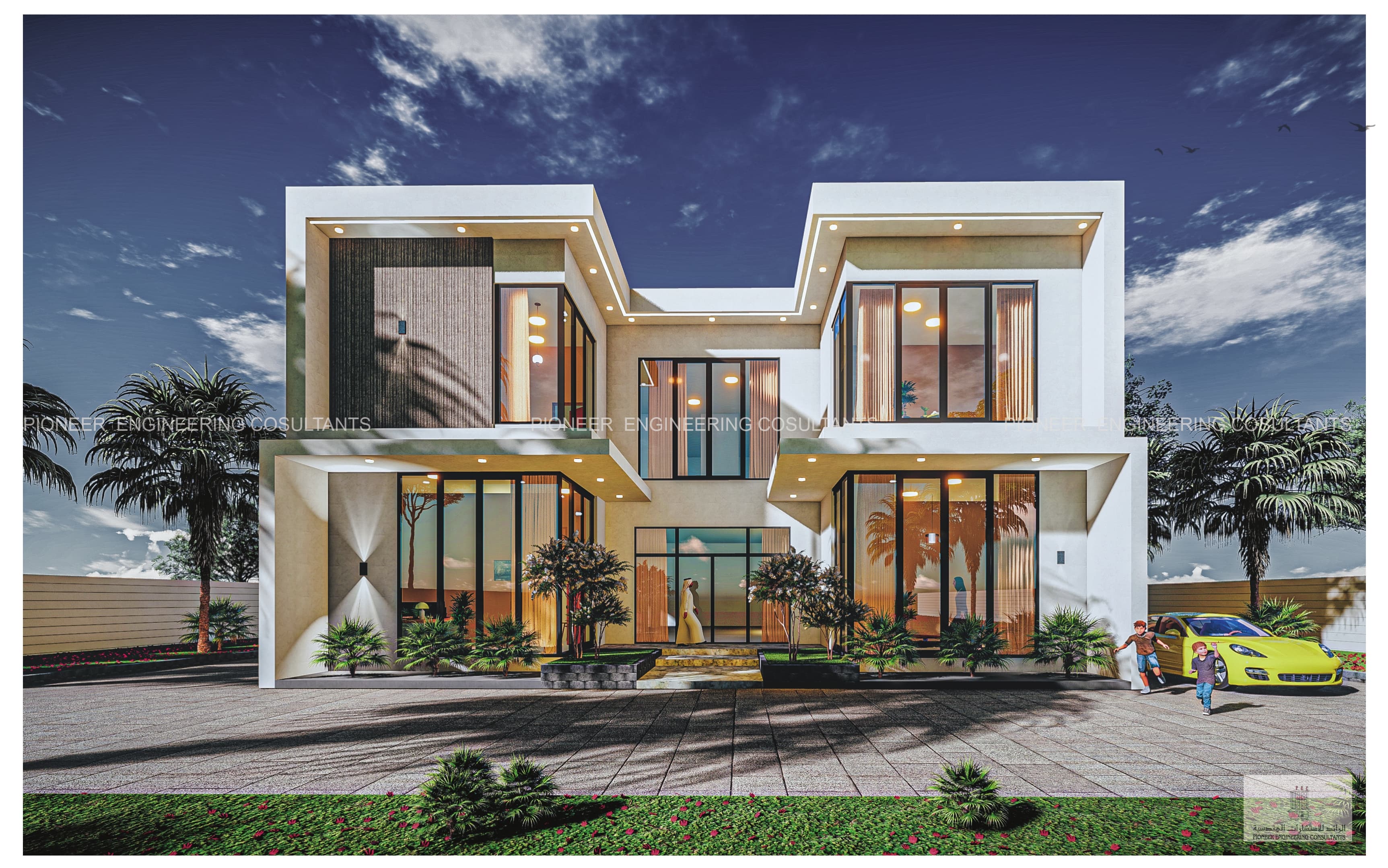 Al Aweer Contemporary Villa in Al Aweer, Dubai