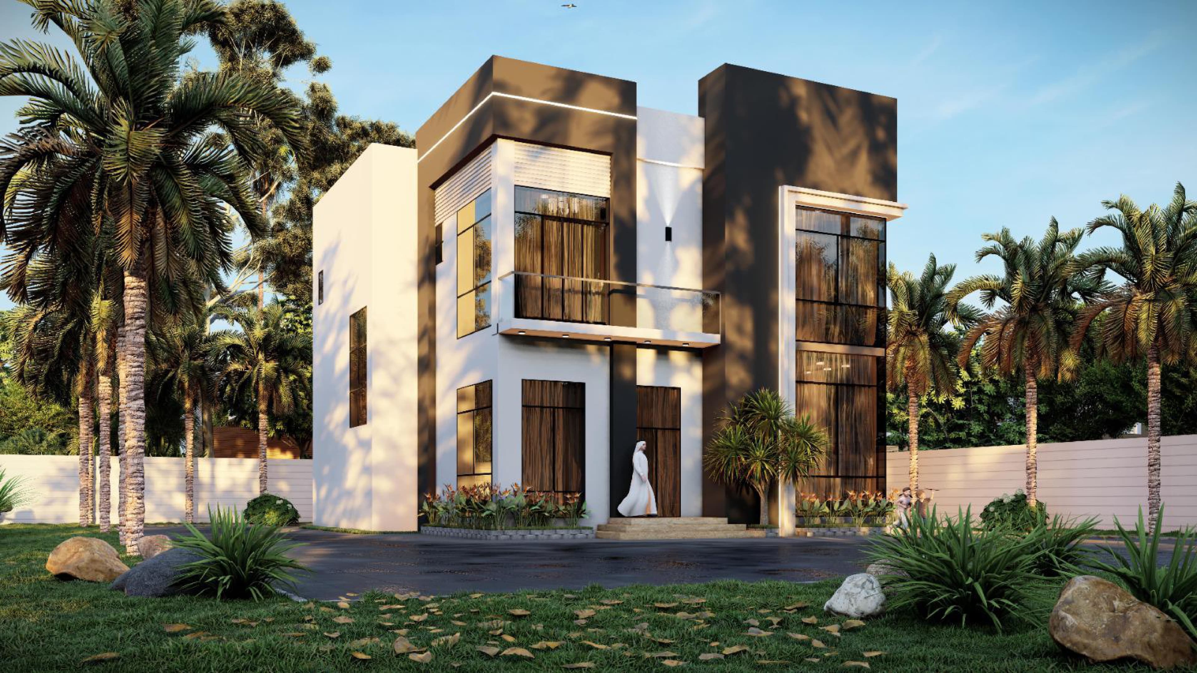 Al Aweer Courtyard Villa in Al Aweer, Dubai